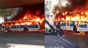 Ônibus são incendiados após morte de chefe do tráfico e mais 6 em operação policial no RJ