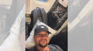 Jogador do Botafogo fala em 'livramento' após problema técnico em avião adiar viagem do time a SP