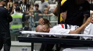 Grave! Jogador do São Paulo fratura duas costelas