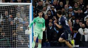 Courtois preocupa o Real Madrid e deve ficar fora do clássico contra o Atlético