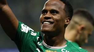 Jhon Arias celebra primeiro gol pelo Palmeiras: "Marcante e importante"