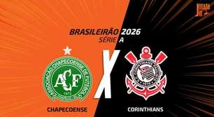 Chapecoense x Corinthians, AO VIVO, com a Voz do Esporte, às 20h