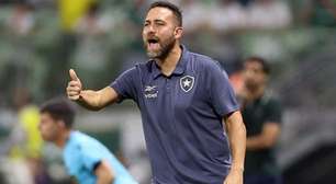 "Nossa melhor partida", define auxiliar do Botafogo após mais uma derrota