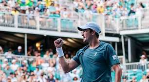 João Fonseca agradece torcida em Miami e já mira Alcaraz: 'Oportunidade especial para ver meu nível'