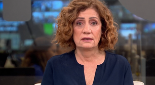 Miriam Leitão se emociona ao comentar caso de violência contra a mulher: 'A gente vai para o intervalo e chora'