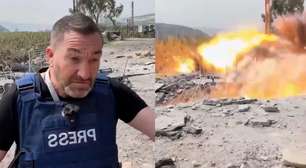 Repórter quase é atingido por míssil durante transmissão ao vivo no sul do Líbano