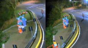 Coelho da decoração de Páscoa é furtado em município do RS; veja vídeo