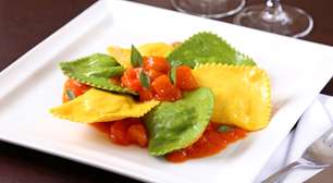 Chef Aldo Teixeira apresenta receita vegetariana de Raviolini Alla Napolitana para fazer em casa