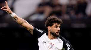 Yuri Alberto comemora volta, mas lamenta empate do Corinthians