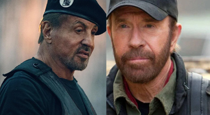 'Falei que não faria': o acordo não cumprido em 'Os Mercenários 2', filme com Sylvester Stallone, que teria deixado Chuck Norris bastante irritado