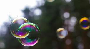 Bolhas de sabão são objeto de pesquisa científica