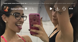 Antes e depois: Tainá Militão mostra como era seu corpo e surpreende