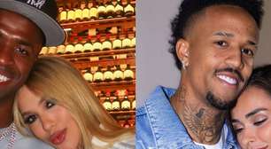 Namorados, Virgínia e Vini Jr. reagem à terceira gravidez de Tainá Militão, mulher de Eder Militão, do Real Madrid