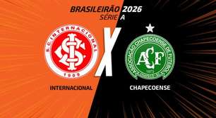 Internacional x Chapecoense: onde assistir, escalações e arbitragem
