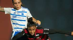 Invictos, Flamengo e Cruzeiro empatam pelo Brasileirão Feminino
