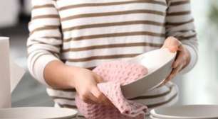 Pano de prato branquinho: o truque do bicarbonato para aprenda já!