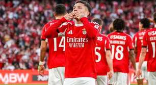 Benfica bate o Vitória de Guimarães pelo Campeonato Português