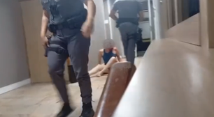 Mulher é agredida por PM com socos e chutes, e fica com ferimento na cabeça no litoral de SP