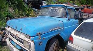 Detran-RS oferta mais de 300 veículos em Leilão virtual: Ford F350 1970 com lance inicial de R$ 500