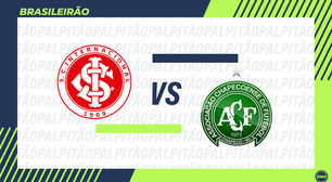 Internacional x Chapecoense: prováveis escalações, arbitragem, onde assistir e retrospecto