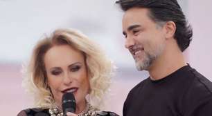 Ana Maria Braga e marido, Fábio Arruda, trocam beijo em rara aparição na TV e Eliana lembra pedido ao diretor: 'Ela merece ser amada e cuidada'