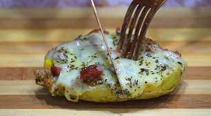 Batata recheada de shopping: aprenda o segredo para fazer essa delícia super recheada e suculenta