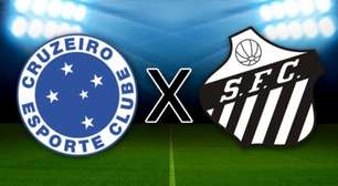 Cruzeiro x Santos pelo Brasileirão: onde assistir ao vivo, horário e escalação