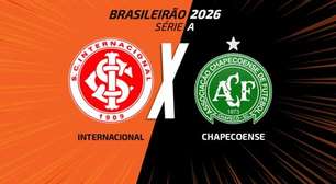 Internacional x Chapecoense, AO VIVO, com a Voz do Esporte, às 17h