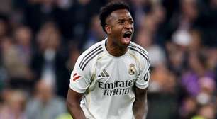 Vini Jr brilha, Real Madrid vira sobre Atlético e segue à caça da liderança