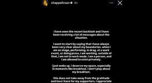 Chappell Roan rebate críticas após treta envolvendo enteada de Jorginho