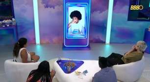 'BBB 26': Filha de Boneco emociona o pai com vídeo musical no almoço do anjo