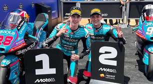 Moto:3 CF Aspar brilha no GP do Brasil com pódio duplo e vitória especial de Quiles