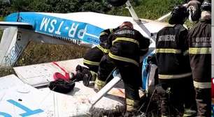 Aeronave cai em aeroclube de Manaus e deixa uma pessoa morta