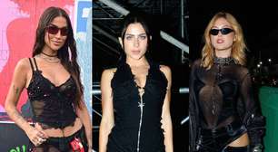 Lollapalooza 2026: famosas apostam em looks pretinhos nada básicos para o último dia do festival de música em SP. Fotos!