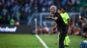 Luís Castro admite falhas do Grêmio fora de casa: 'Não há como esconder a realidade'