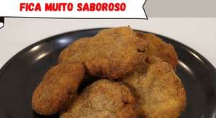 Nuggets de carne de porco caseiro, uma opção deliciosa e muito mais saudável