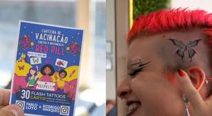 Tatuador promove campanha de 'vacinação contra red pill' e incentiva mais de 100 mulheres a tatuarem borboletas