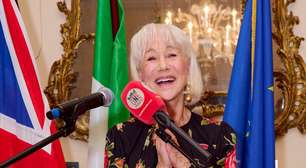 Atriz britânica Helen Mirren é condecorada com Ordem da Estrela da Itália