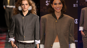 Elegante e sensual, Bruna Marquezine reinventa look da Chanel com barriga à mostra em pré-estreia de 'Velhos Bandidos'; veja fotos