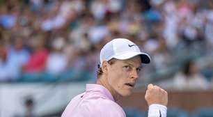 Sinner vence com autoridade e avança no Masters de Miami