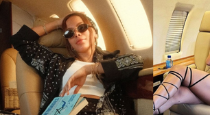 Jatinho de R$ 40 milhões de Anitta tem cabine sofisticada, alta velocidade e espaço para até 9 passageiros; saiba mais!