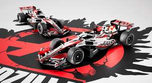 F1: Haas aposta em Godzilla e lança pintura especial para GP do Japão