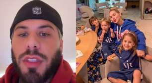 Rivalidade? Zé Felipe quebra silêncio após viagem de Virginia com filhos