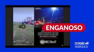 Vídeos de congestionamentos circulam como se mostrassem greve dos caminhoneiros