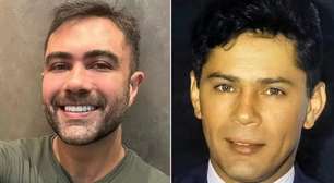 Filho de Leandro compartilha foto com o pai e emociona fãs: 'Deixou saudades'