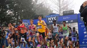 Meia Maratona de Nova York reúne mais de 30 mil corredores e elite com 27 olímpicos