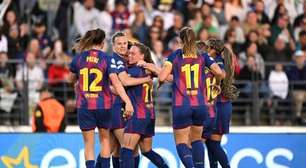 Barcelona goleia Real Madrid e fica perto da semifinal da Champions Feminina