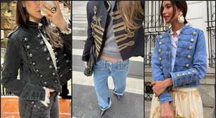 A jaqueta militar voltou com tudo! Veja como usar a peça queridinha