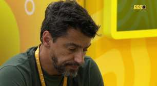 BBB26: Cowboy recebe informação externa e fica abalado: 'Dó'