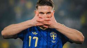 Gyökeres anota hat-trick, Suécia despacha Ucrânia e avança à final da repescagem europeia